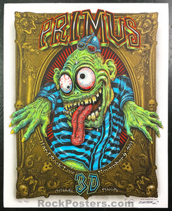 AUCTION - Emek - Primus Orlando '12 - Finkus 3-D - Artist Proof Silkscreen - Edition of 25 - Excellent