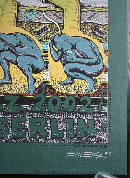 AUCTION - Emek - System of a Down - Berlin '02 - Green Variant Edition - Near Mint