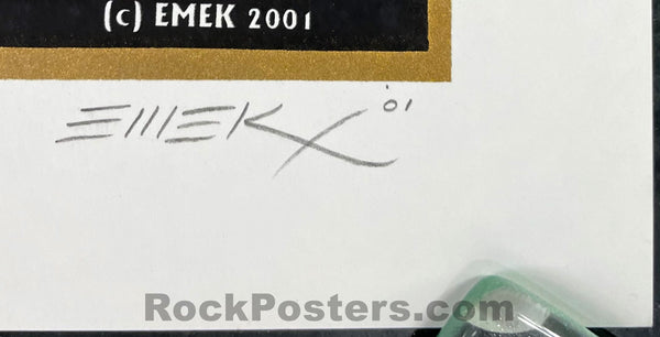 AUCTION - Emek - Tool - Berlin '01 - 1st Edition Silkscreen - Near Mint