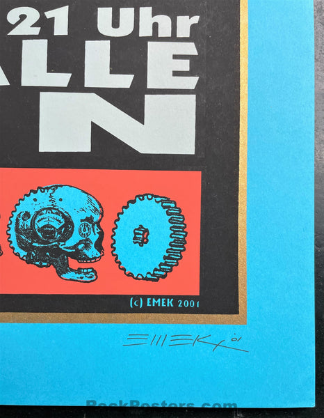 AUCTION - Emek - Tool Berlin '01 - Blue Variant Edition - Near Mint