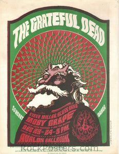 FD40 - The Grateful Dead Handbill - Avalon Ballroom (23&24-Dec-66) Condition - Excellent