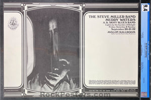 FD-138 - Steve Miller - 1968 Poster - Avalon Ballroom - CGC Graded 9.4