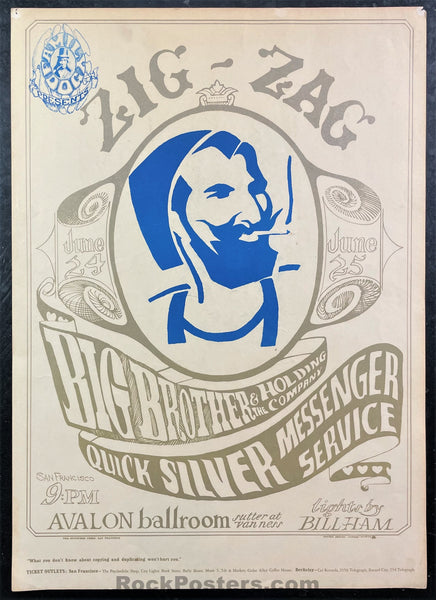 AUCTION - FD-14 Silver Version - Big Brother - 1966 Poster