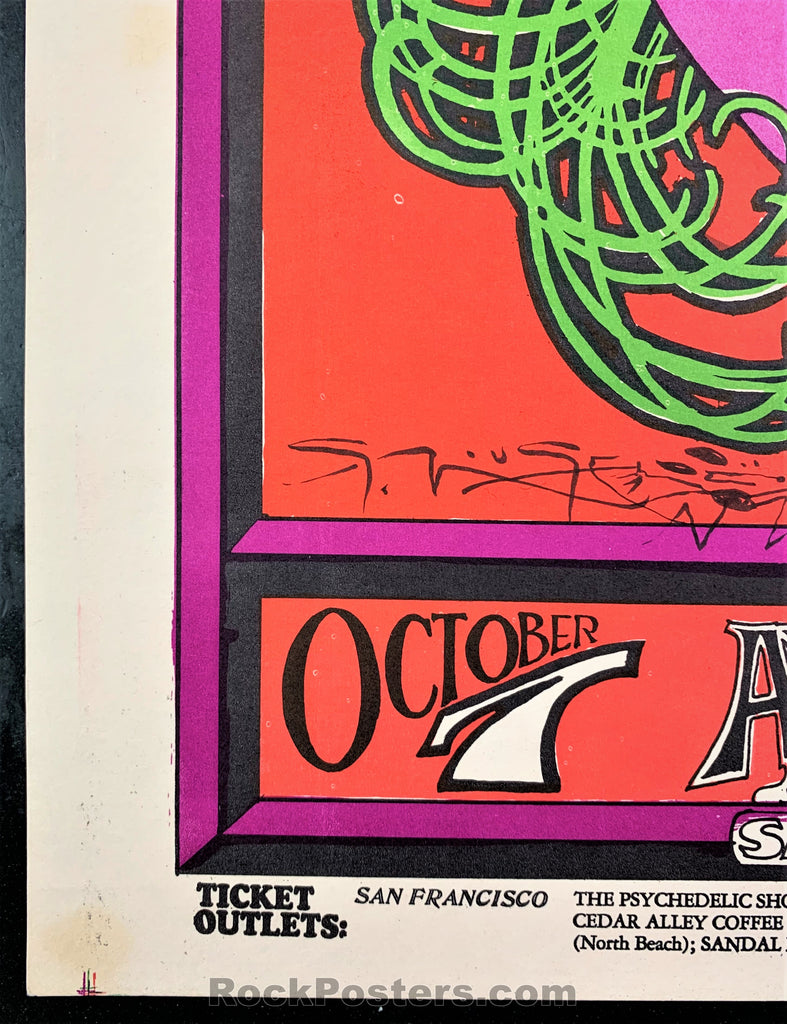 JANIS JOPLIN, AVALON BALLROOM, FAMILY DOG POSTER No 72-1 1st JANIS JOPLIN, AVALON BALLROOM, FAMILY DOG POSTER No 72-1 1st