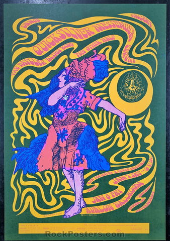 AUCTION - FD-42 - Quicksilver - 1967 Poster - Avalon Ballroom - Mint
