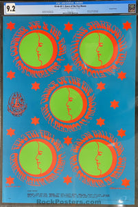 FD-46 - Country Joe & the Fish - 1967 Poster - Moscoso - Avalon Ballroom - CGC Graded 9.2