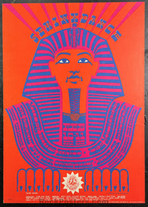 AUCTION - FD-47 - Sphinx Dance - 1967 Poster - Avalon Ballroom - Near Mint Minus