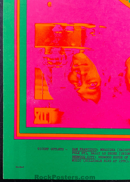 AUCTION - FD-53 - Quicksilver John Lee Hooker - 1967 Poster - Avalon Ballroom - Near Mint
