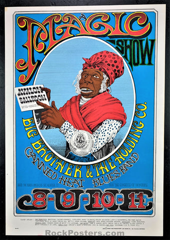AUCTION - FD-65 -  Big Brother Janis Joplin - 1967 Poster - Avalon Ballroom - Near Mint Minus