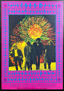 AUCTION - FD-70 - Miller Blues Band - Victor Moscoso - 1967 Poster - Avalon Ballroom - Near Mint