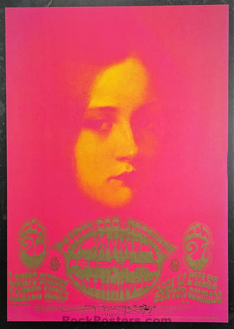 AUCTION - FDD-7 - Canned Heat - 1968 Poster - Mouse Signed - 1601 West Evans - Near Mint