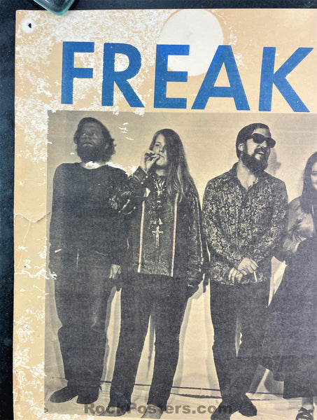 AUCTION - Psychedelic - Freak Buddha Fest - 1967 Poster - Petaluma - Very Good