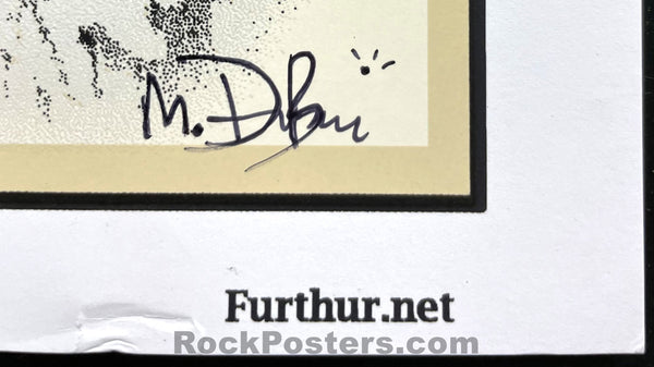Furthur Bob Weir Phil Lesh - Dubois Signed - 2009 Poster - Fox Theater Oakland -  Very Good