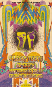 GB55 - Spooky Tooth Postcard - Grande Ballroom (27-29-Sep-68) Condition - Excellent