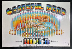 AUCTION - Alton Kelley Collection - Grateful Dead - Europe '72 - Mouse & Kelley SIGNED - Ice Cream Kid Poster - Excellent