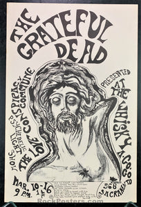 AUCTION - Grateful Dead  - 1967 Poster - Whisky A Go-Go SF - Near Mint Minus