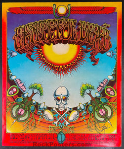 Auction - AOR 2.24 - Grateful Dead Aoxomoxoa - Rick Griffin SIGNED - 1969 Poster - Very Good