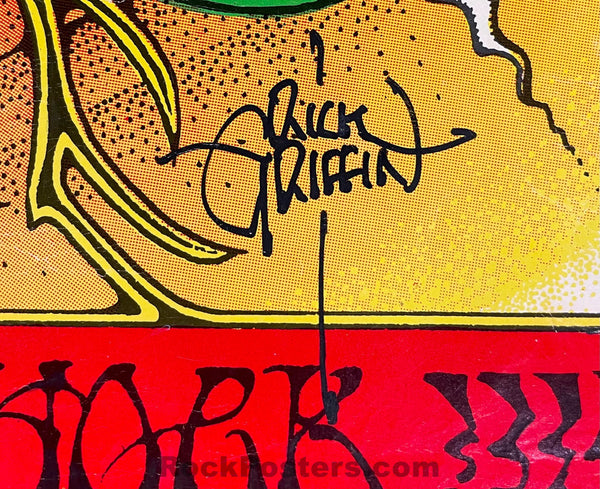 Auction - AOR 2.24 - Grateful Dead Aoxomoxoa - Rick Griffin SIGNED - 1969 Poster - Very Good