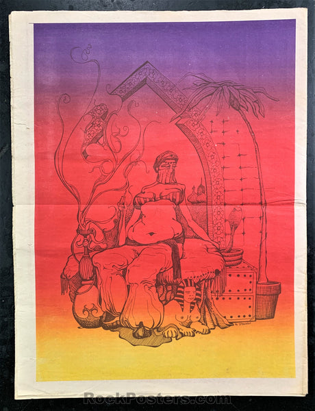 AUCTION - Psychedelic - Haight Ashbury Maverick Number Five 1967 - Underground Newspaper  - Very Good