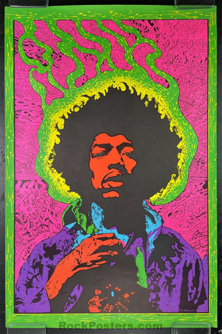 AUCTION - Hendrix - Psychedelic Head Shop - 1970 Poster - Excellent