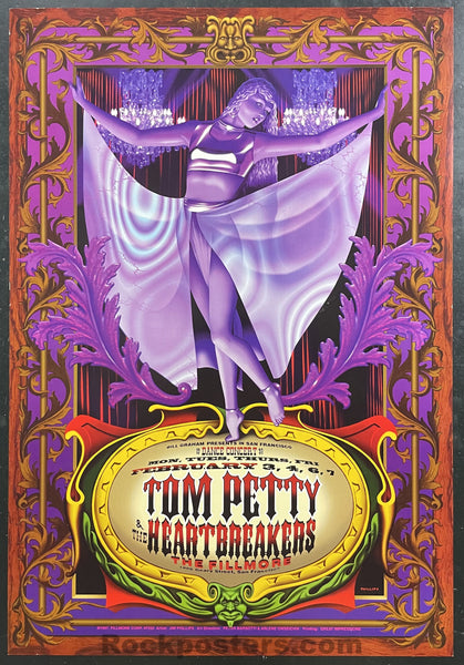 AUCTION - Tom Petty & Heartbreakers - Set of Four 1997 Posters - The  Fillmore - Near Mint Minus