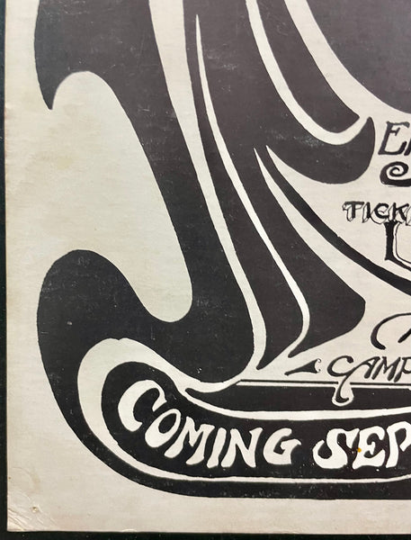 AUCTION - Grateful Dead - John Moehring - 1967 Poster - Seattle Eagles Auditorium - Very Good