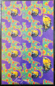 AUCTION - Blotter Acid Paper - Timothy Leary SIGNED - Near Mint