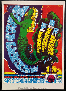 AUCTION - Moby Grape - 1967 Concert Poster - The Ark - Near Mint