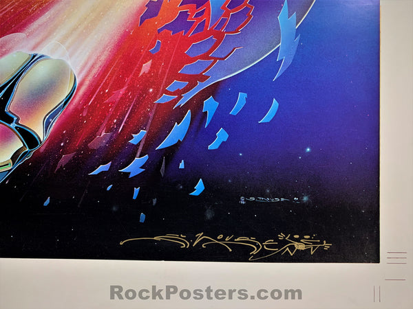 AUCTION - Journey - Stanley Mouse Signed 1981 Album Cover - Condition - Near Mint
