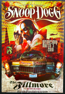NF-1043 - Snoop Dog - 2004 Poster - The Fillmore - Near Mint