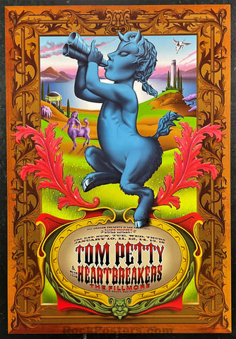 NF-251 - Tom Petty and The Heartbreakers - 1997 Poster - The Fillmore - Near Mint