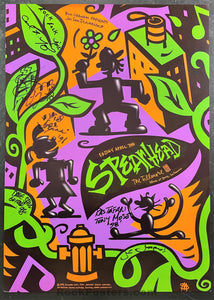 NF-322 - Spearhead - Band Signed - 1998 Poster - The Fillmore - Excellent