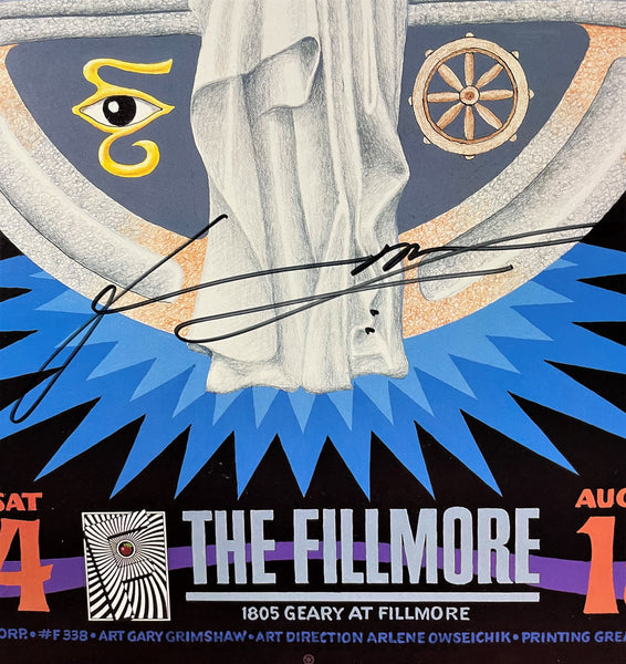 NF-338 - Patti Smith - 1998 Poster - Fillmore Auditorium -  Near Mint Minus