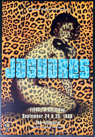 NF-384 - Jagaures - 1999 Poster - Fillmore Auditorium -  Near Mint Minus