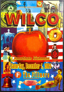 NF-497 - Wilco - 2001 Poster - The Fillmore - Near Mint