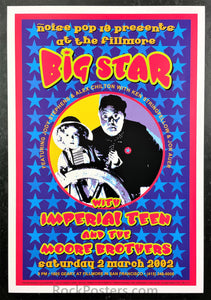 Noise Pop - Big Star - 2002 Poster - Fillmore Auditorium - Near Mint Minus