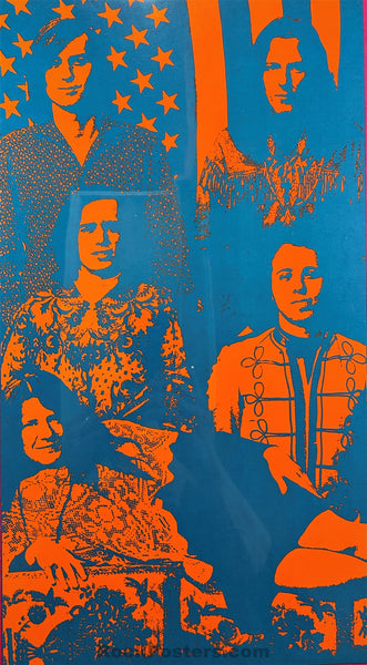 AUCTION - Neon Rose 3 - Big Brother Janis Joplin - 1967 Poster - The Matrix  - CGC Graded 9.4