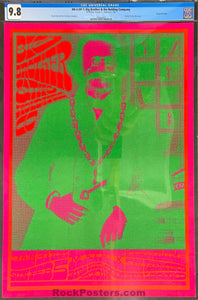 AUCTION - Neon Rose 4 - Big Brother Janis Joplin - 1967 Poster - The Matrix  - CGC Graded 9.8