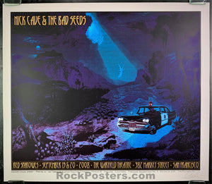 AUCTION - Chuck Sperry - Nick Cave & the Bad Seeds - San Francisco '08 - 1st Edition Silkscreen - Near Mint
