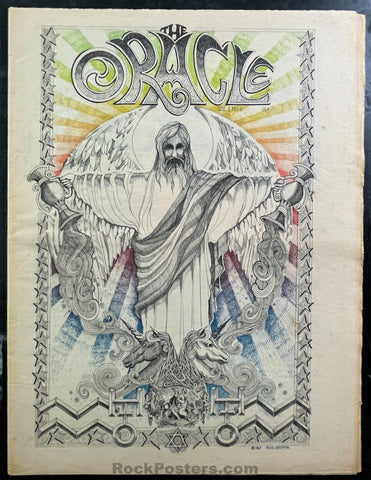 AUCTION - SF Oracle No.6 - Rick Griffin Cover - Underground Newspaper - Near Mint Minus