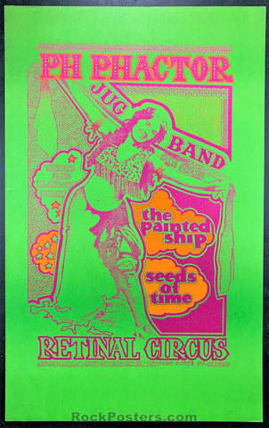 AUCTION - Vancouver - P.H. Phactor - 1967 Poster - Retinal Circus - Very Good