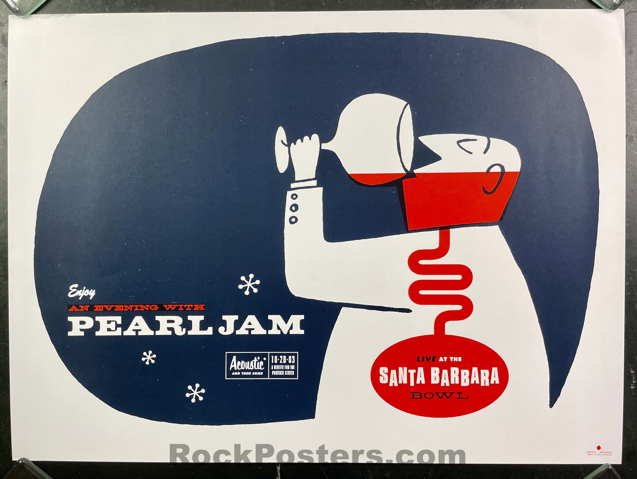 AUCTION - Pearl Jam - Santa Barbara '03 - Ames Brothers - 1st Edition - Near Mint Minus