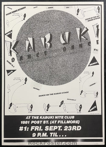 PK-21 - Dance Party - 1980s - Kabuki Theater - Excellent