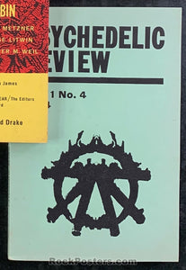 AUCTION - Psychedelic Review Vol. 1 No. 4 -  Psychedelics & the Law - 1964 Journal - Near Mint Minus