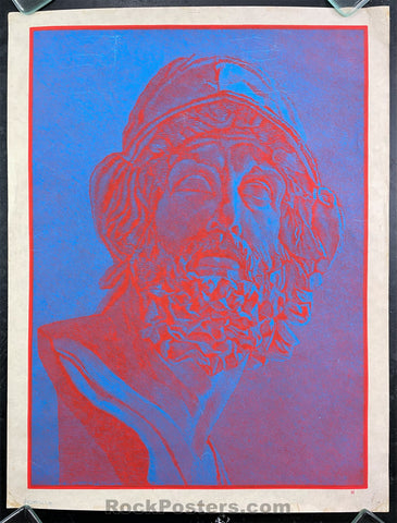 AUCTION - Hambly Studios -  Psychedelic Black Light - 1960s Poster - Very Good