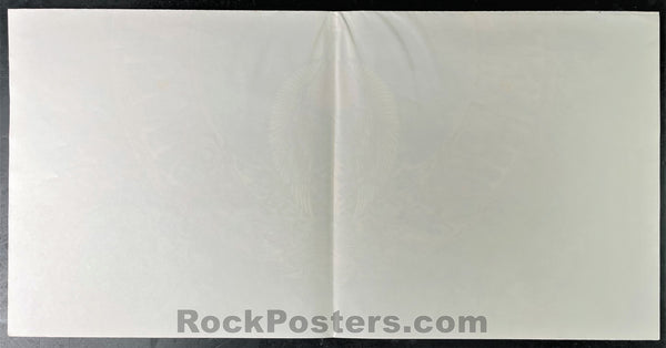 AUCTION - Grateful Dead Mickey Hart - Rolling Thunder - Kelley Owned/Signed - Album Promo  Poster - Near Mint Minus