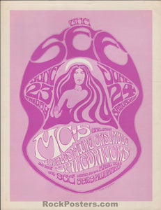 AUCTION - AOR 3.131 - MC5 - 1967 Handbill - See Theater Detroit - Near Mint Minus