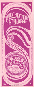 AUCTION - Sly & Family Stone - New Year's Eve - 1966-67 Handbill - Winchester Cathedral - Near Mint Minus
