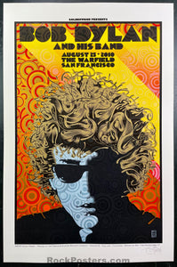 AUCTION - Chuck Sperry - Bob Dylan - San Francisco ‘10 - The Warfield - Mint