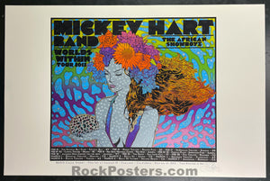 AUCTION - Mickey Hart Band - Worlds Within Tour '13 - Chuck Sperry - Uncut  Artist Proof - Mint
